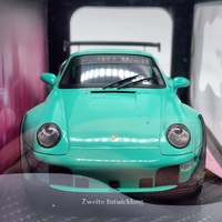 Jada Pink Slips 1:18 RWB 993 Porsche 911 Kei Kishi Turquoise Diecast Car