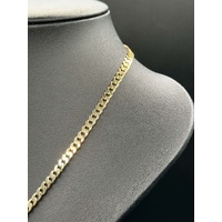 Unisex 14ct Yellow Gold Curb Link Necklace