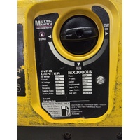 Maxwatt MX3000iS 3000W Petrol Digital Inverter Generator 3.0kVA 2800W