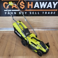 Ryobi RLM13E33S 1300W Corded Electric Lawn Mower 33cm Cut Grass Catcher 