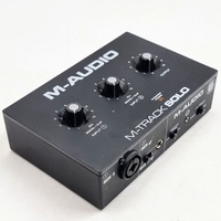 M-Audio M-Track Solo 2-Channel USB Audio Interface w/ USB Cable Phantom Power