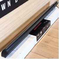 Lucci 1540mm 2300W Smart WiFi Connect Panel Heater w/ Remote & Wall Mounts