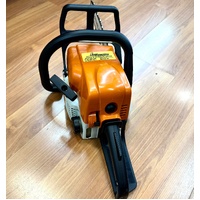 STIHL MS170 Mini Boss Petrol Chainsaw 35cm Bar with Carrying Case Cover