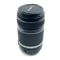 Canon EF-S 55-250mm f/4-5.6 IS Telephoto Zoom Lens Image Stabilizer AF/MF - No Rear Cap