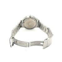 NIXON Sentry Solar Stainless Steel Silver Jasper 40mm Watch 10ATM