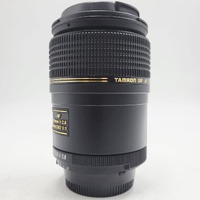 Tamron SP Di AF 90mm f/2.8 Macro 1:1 Lens for Nikon F Mount w/ Front Lens Cap & Rear Cap