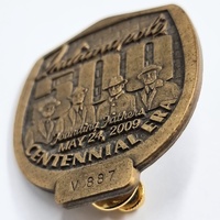 Indianapolis 500 Pit Badge Centennial Era May 24 2009 V887 Founding Fathers Bronze Tone
