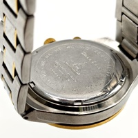 Holden Golden Years Watch 22K Gold Plated Chronograph Steel Mens Collectible
