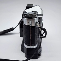 Canon AE-1 35mm Film Camera Tested with Power Winder A2 Data Back A
