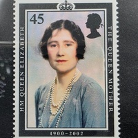H.M. Queen Elizabeth The Queen Mother In Memoriam Royal Mail Mint Stamps