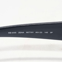 Ray-Ban RB4430 Zena Bio-Based Black Polarised Sunglasses 6677/81 49 22