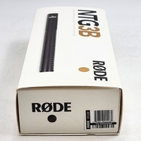 NEW RODE NTG3B Precision Broadcast-Grade RF-Bias Shotgun Microphone Black