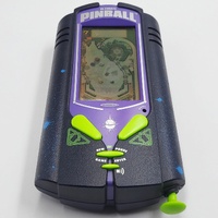 Radica Ultimate Pinball Electronic Handheld Game 2002 LCD Portable w/ 3 Playfield Cards
