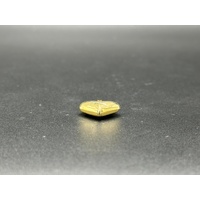 Ladies 18ct Yellow Gold Bubble Heart Pendant