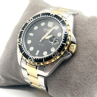 Citizen Eco Drive E110 S000149 Mens Diver 200M Stainless Steel Two Tone Watch
