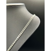 Unisex 925 Sterling Silver Curb Link Necklace