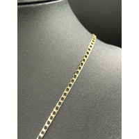 Unisex 9ct Yellow Gold Curb Link Necklace