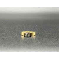 Ladies 18ct Yellow Gold Diamond Ring