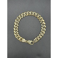 Men’s 18ct Yellow Gold Curb Link Bracelet
