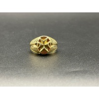Unisex 18ct Yellow Gold Maltese Cross Ring 