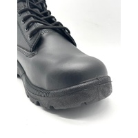 Kembla KS201 Steel Toe Cap Genuine Leather Lace Up Safety Boots Black Size 10