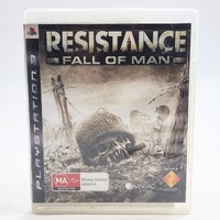 Resistance Fall of Man PS3 PlayStation 3 PAL ANZ 2007 Complete w/ Manual