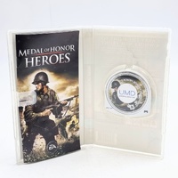 Medal of Honor Heroes Platinum Sony PSP Game Complete with Manual PAL
