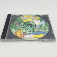 The Simpsons Wrestling PS1 PlayStation 1 PAL 2001 No Manual