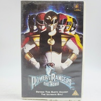 Power Rangers The Movie VHS 1995 Mighty Morphin Power Rangers Fox