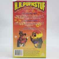 H.R. Pufnstuf 2-Tape VHS Set Birthday Party Box Kite Kaper PAL Australia
