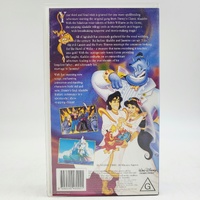 Disney Aladdin and the King of Thieves VHS PAL Robin Williams