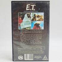 E.T. The Extra-Terrestrial VHS PAL 1990 CIC Video Steven Spielberg RFM1044