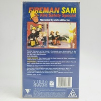 Fireman Sam Fire Safety Special VHS 1991 ABC Video PAL John Alderton