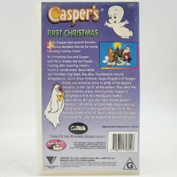 Casper’s First Christmas VHS Hanna-Barbera Animated Holiday Roadshow
