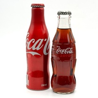 Coca-Cola Set of 4 Vintage 2012 250ml Assorted Bottles Collectible
