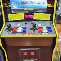Arcade1Up Capcom Legacy Street Fighter 2 Arcade Machine with Riser