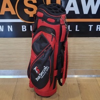 Srixon Tour Special Golf Cart Bag & Shark Travel Cover Red Black