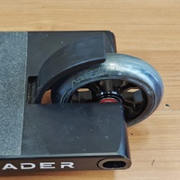 Grit Invader 6er Pro Scooter 6x22 Deck HIC 110mm Wheel Stunt Black