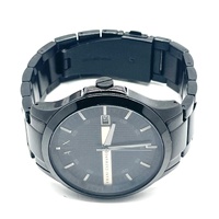 Armani Exchange AX2104 Hampton Mens 46mm Black Stainless Steel Watch