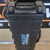 ToolPRO Safe Case 1125mm Hard Rolling Protective Tool Storage Case Black