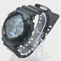 Casio G-Shock GA-100CB-1A Men’s Black Blue Camo