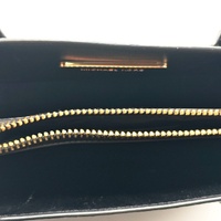 Michael Kors Mercer Black Leather Handbag Crossbody Bag Extra Strap