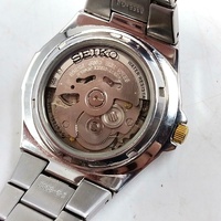 Seiko 5 7S36-02J0 Automatic Two Tone Stainless Steel Watch 23 Jewel Day Date