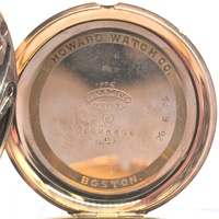 E. Howard Watch Co Keystone Extra 17 Jewel Gold Filled Antique Fob Watch