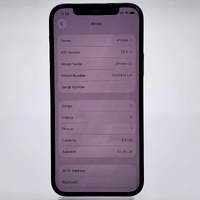 Apple iPhone 12 MGF43LL/A 64GB Black Unlocked 6.1 Inch Smartphone