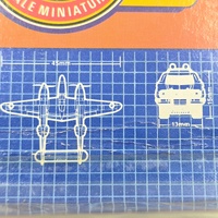 1988 Galoob Micro Machines #7 City Service Collection 5 Vehicles
