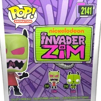 Funko Pop Animation Invader Zim Zim 2141 Vinyl Figure Collectible