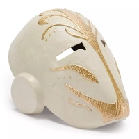Star Wars Galaxy's Edge Jedi Temple Guard Mask Collectible with Display Stand