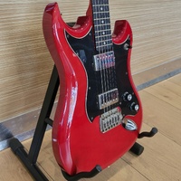 Hagstrom F20T 6-String Red Electric Guitar Tremolo with Hard Case
