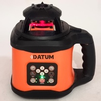 Datum DTR40R 400m Red Beam Dual Grade Rotary Laser Level Kit with Case